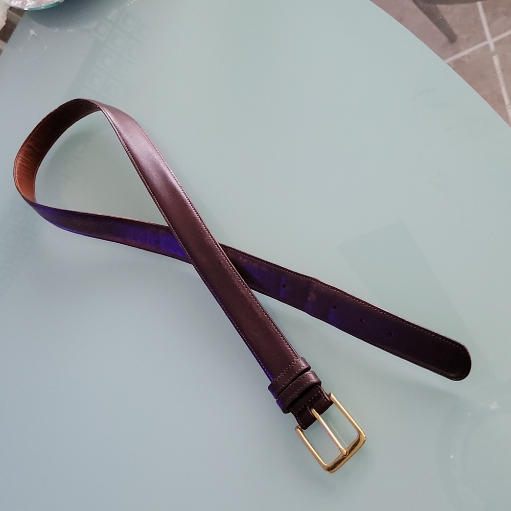 Coach. Leather belt.